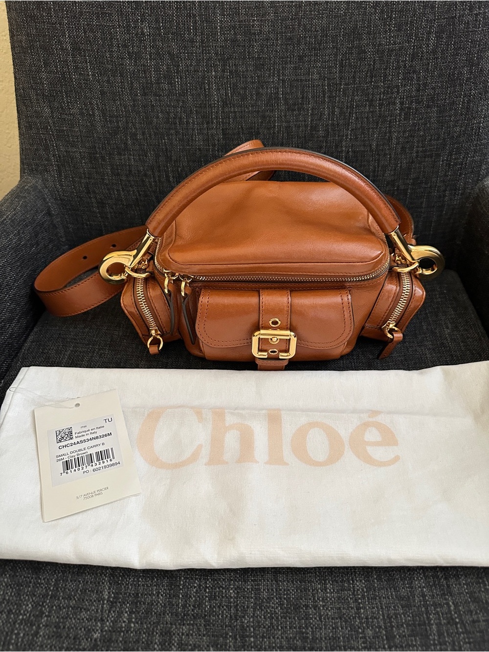 Chloé Small Camera Bag Clay Brown